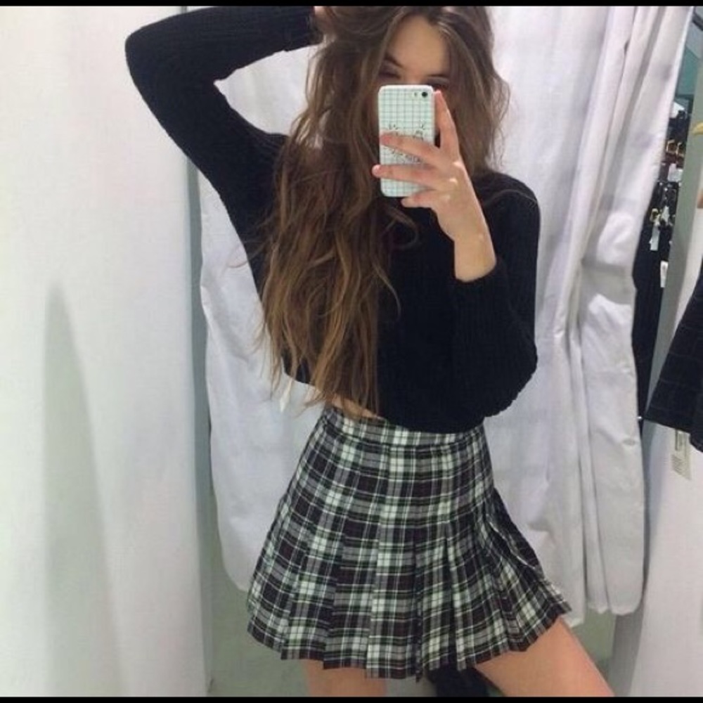 School girl uniform skirt